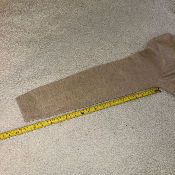 J. Crew Medium Merino Wool Blend Tan Womens Crew Womens Sweater Elbow Detail NWT - Picture 8 of 9